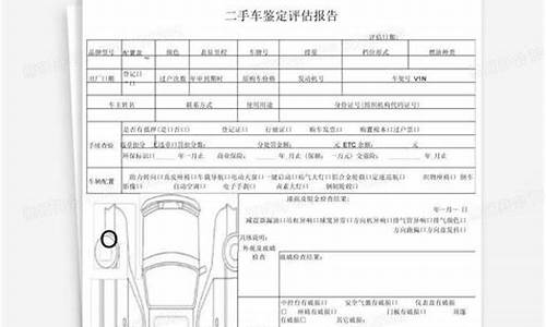 坪山区二手车评估报告在哪里办-坪山区二手车评估报告